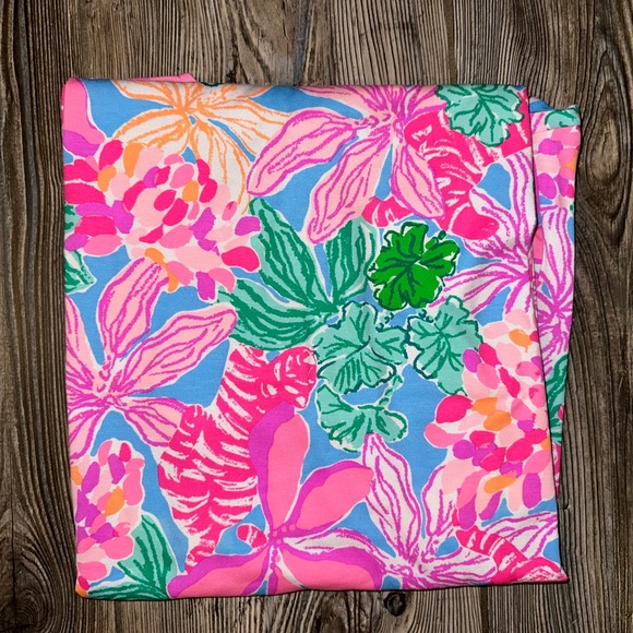 NWT Lilly Pulitzer Morgann 3/4 Sleeve Maxi Tigers Lair - Picture 4 of 7